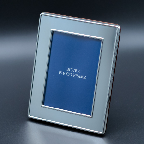 送料無料】 銀製 フォトフレーム プレーン S / 写真立て フォト
