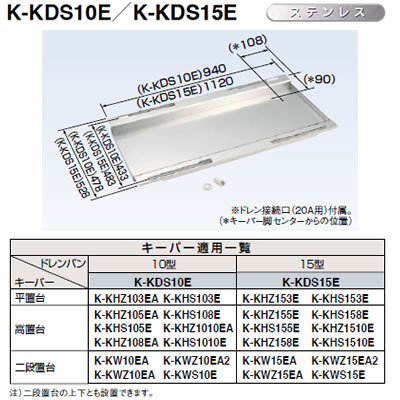 K-KDS15G オーケー器材 エアコン設置用部材 パッケージエアコン用