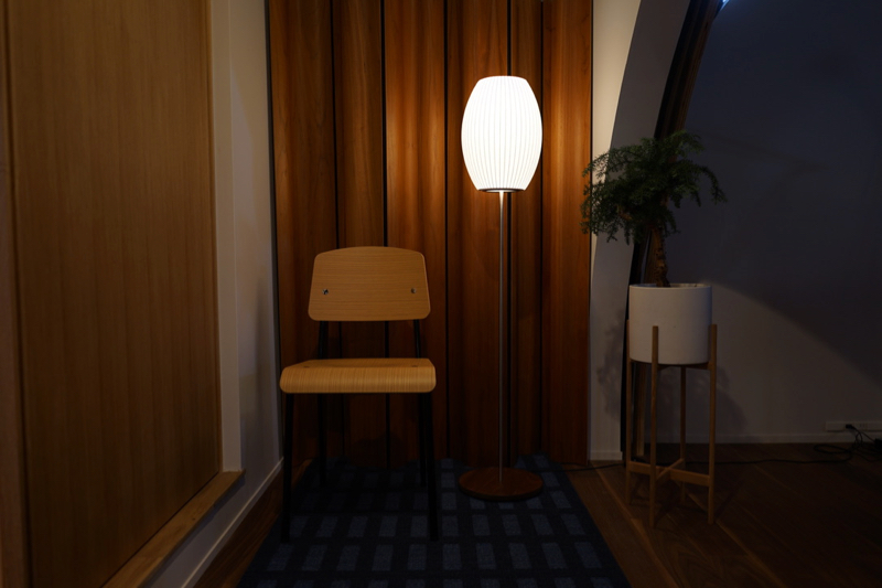 Bubble Lamp（バブルランプ） NELSON CIGAR LOTUS FLOOR S WALNUT