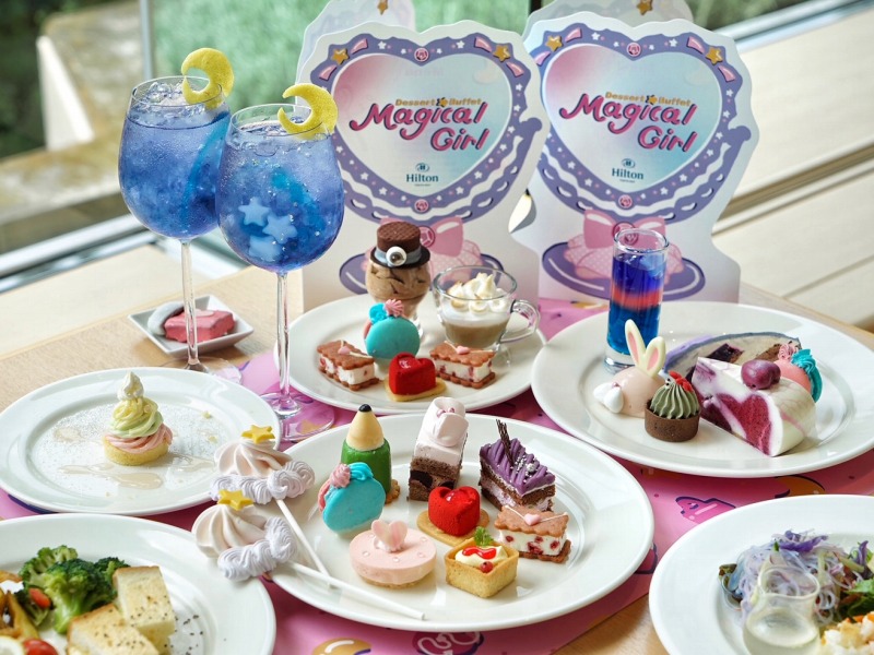 魔法少女”がテーマのゆめかわハロウィーンデザートビュッフェ