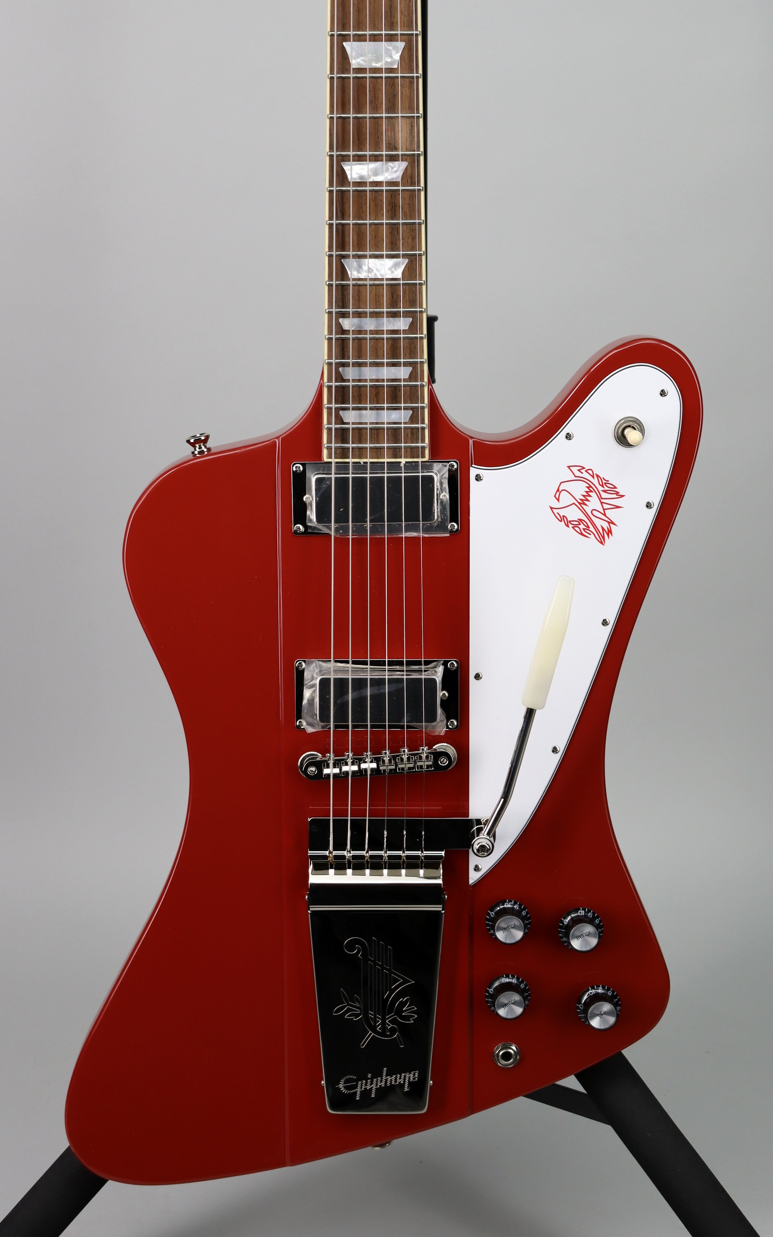 Epiphone Inspired by Gibson Custom '63 Firebird V Ember Red