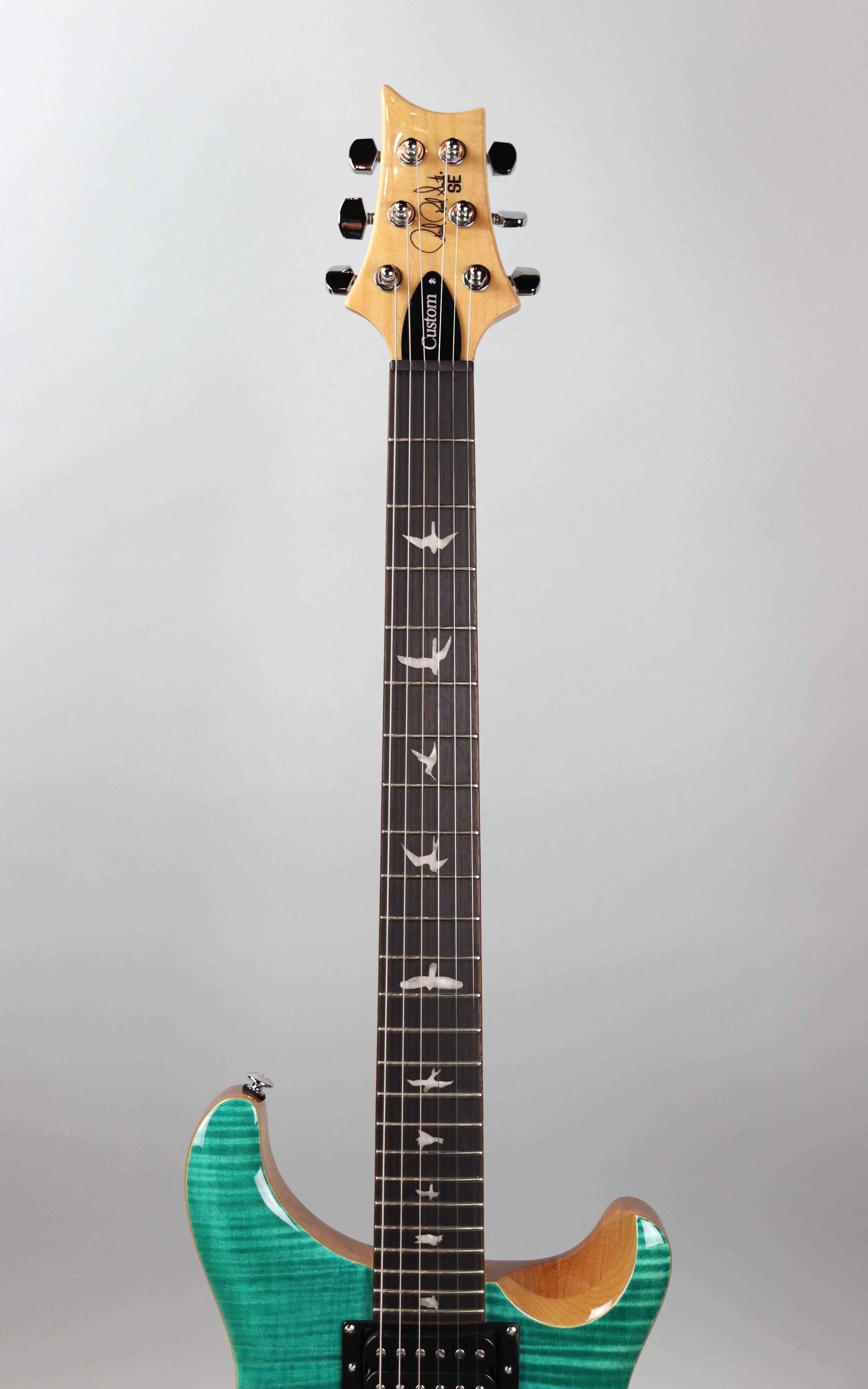 Paul Reed Smith SE Custom 24 Turquoise – Detroit Guitar