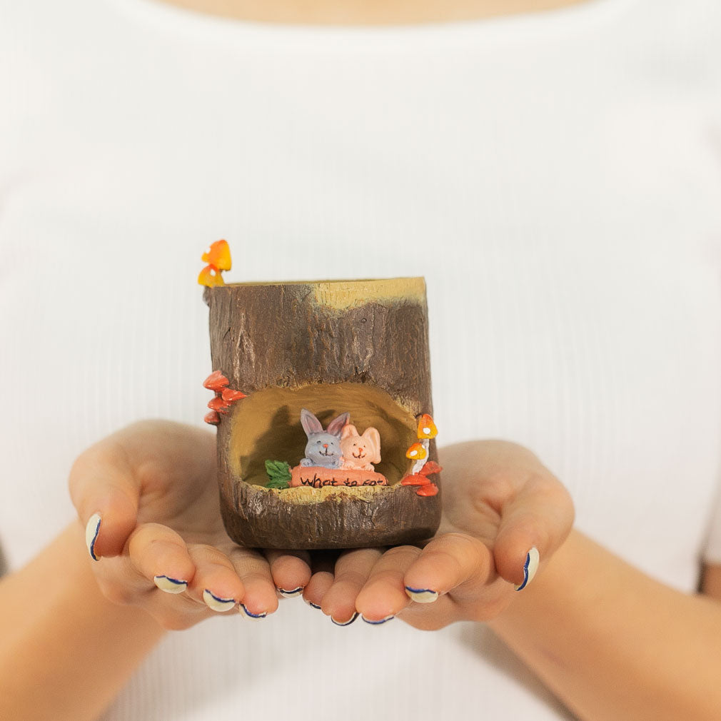 デバリエ] bzl-48-rs 多肉植物 プランター 植木鉢 園芸鉢 陶器