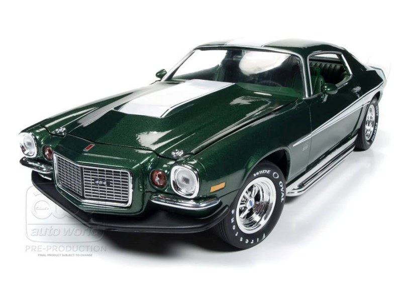 Auto World New Baldwin Motion 1970 Chevy Camaro • DiecastSociety.com