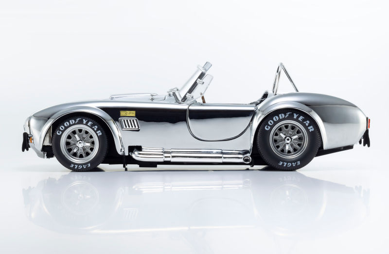 Kyosho Shelby Cobra 427S/C - Chrome • DiecastSociety.com