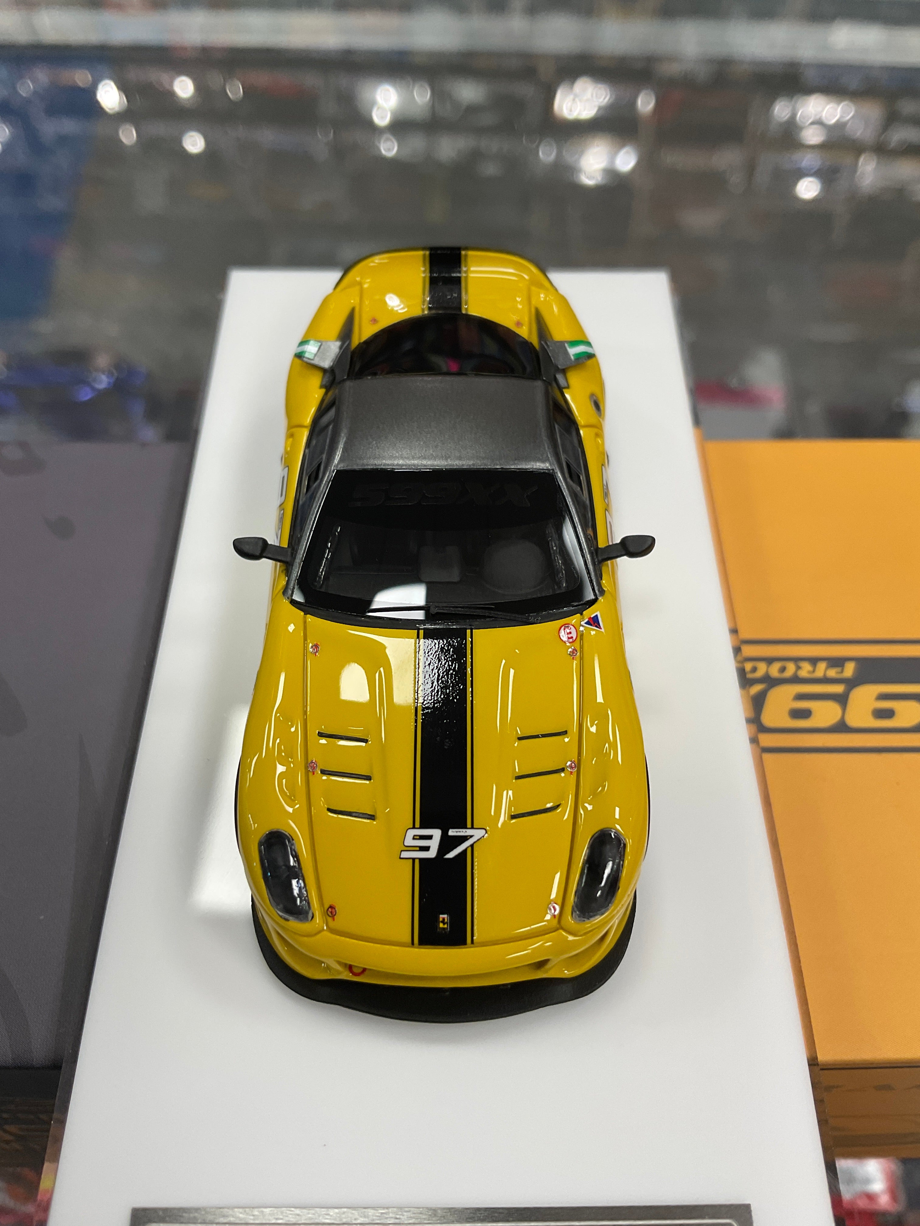 Cars Lounge Ferrari 599XX Giallo Modena Limited to 399 – Diecastz