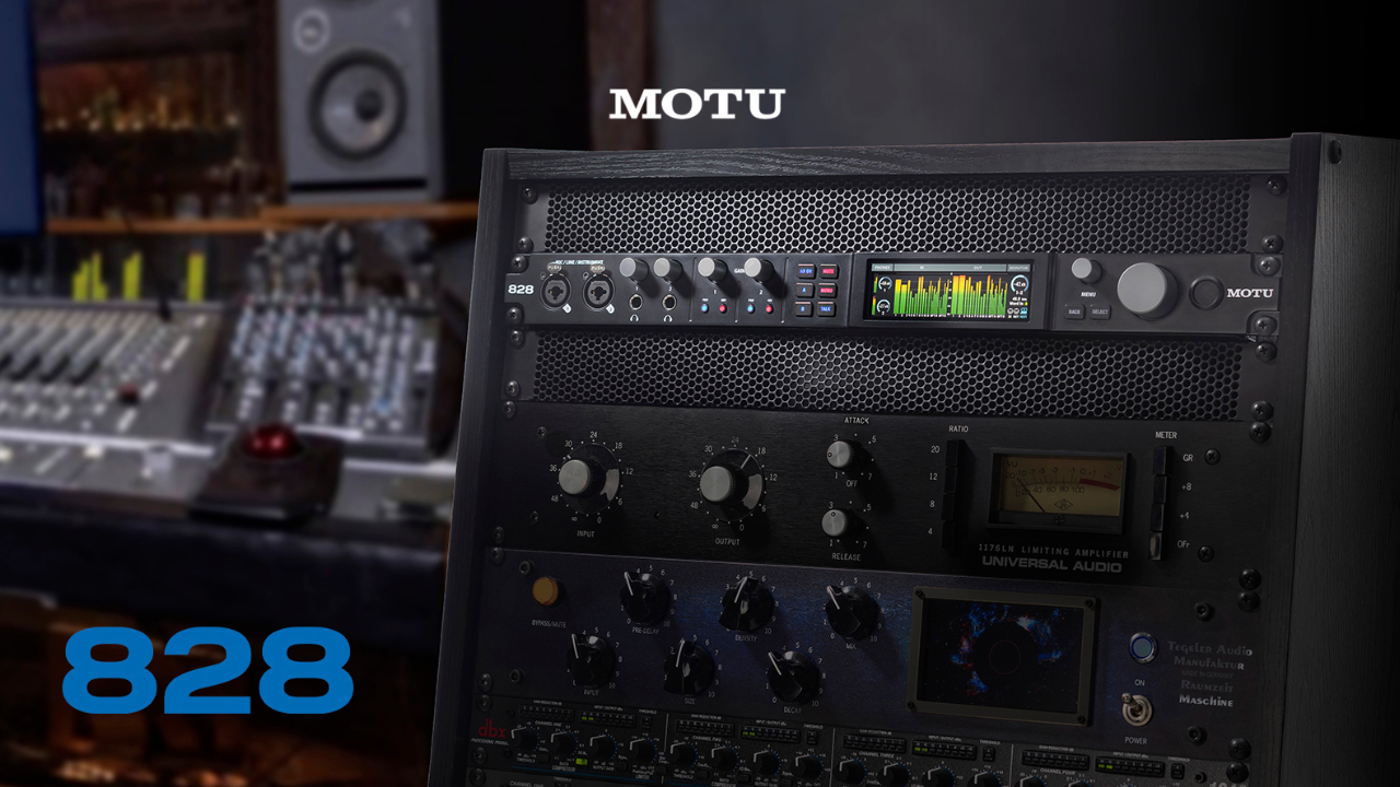 第五世代 MOTU 828 登場
