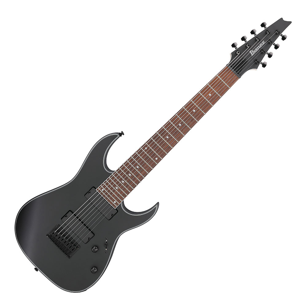 Ibanez RGシリーズからブラックマット仕上げの多弦モデル3機種が発売。