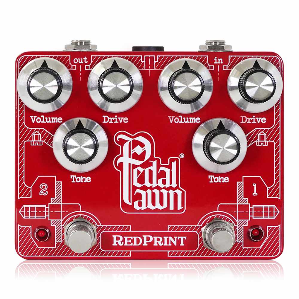 Pedal Pawnから2種類のオーバードライブペダルが発売。
