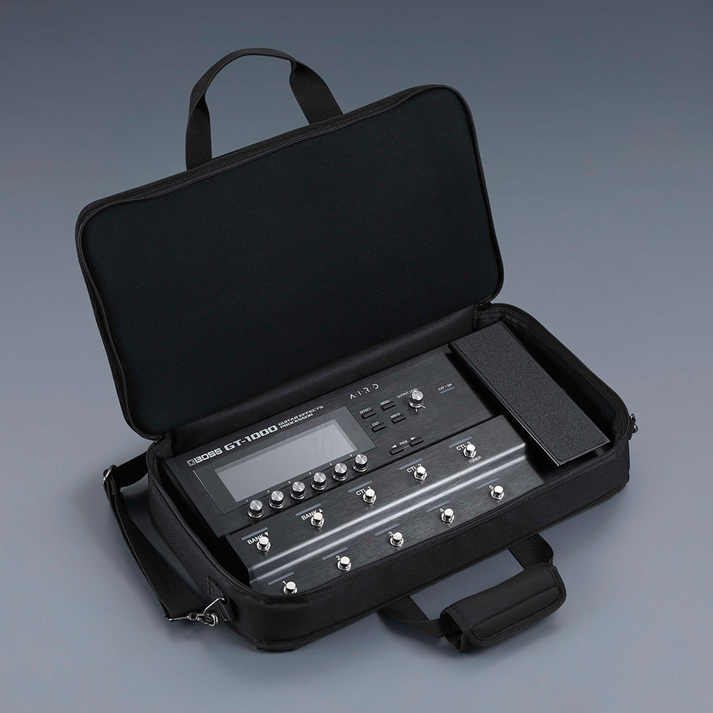 BOSSからマルチエフェクター用ケース「CB-BM」2サイズが発売。