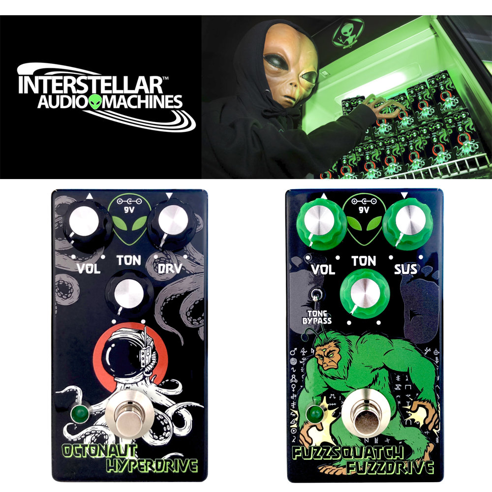 Interstellar Audio Machinesから2機種の歪み系ペダルが発売！