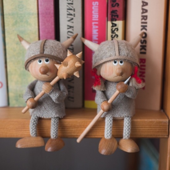 北欧の木工品】北欧といえばバイキング！スウェーデンから届く愛らしい