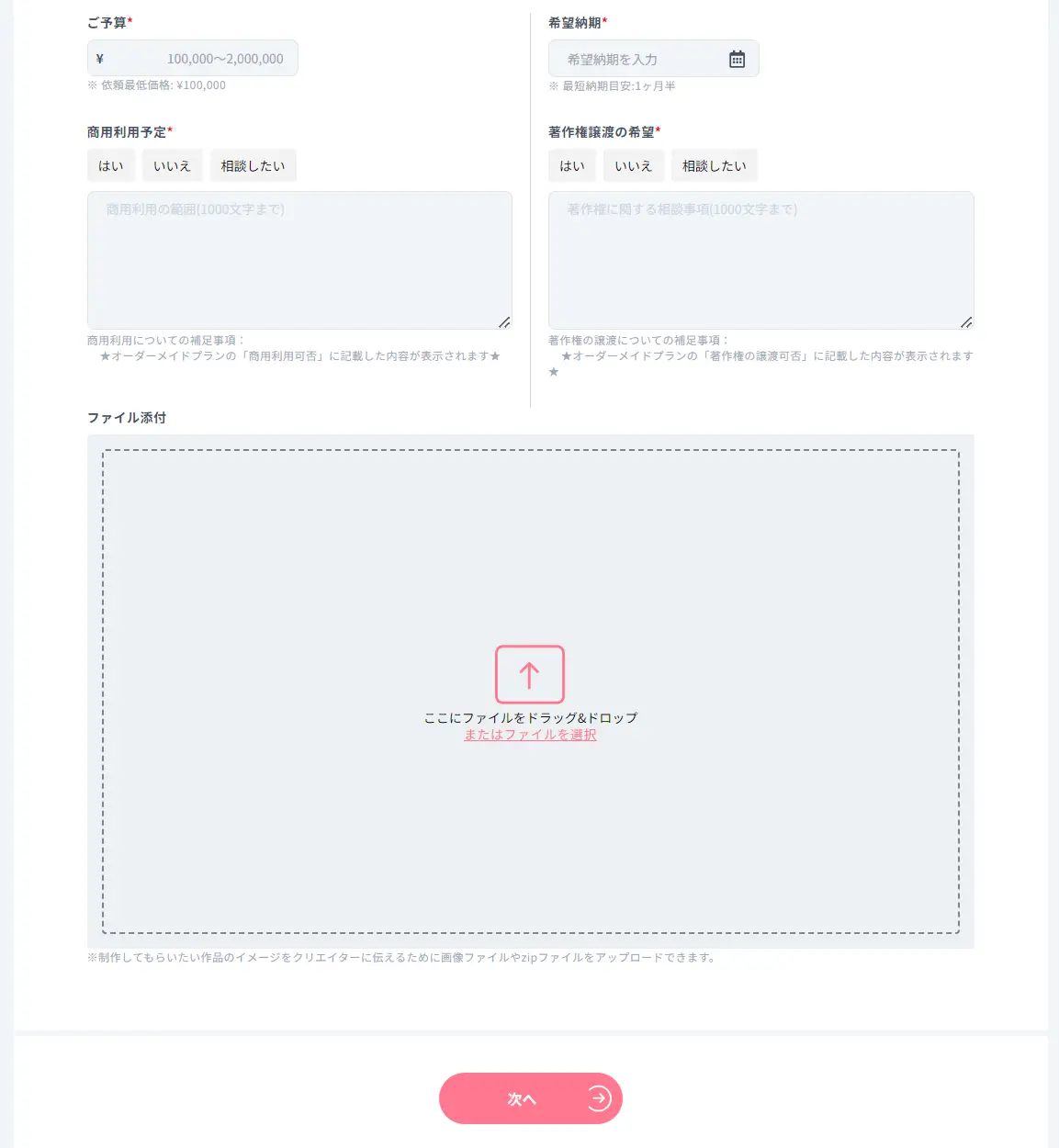 nizimaでオーダーメイドを受けてみよう！ | nizimaでできること
