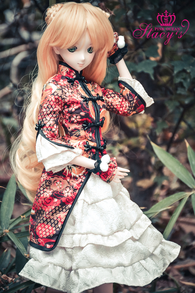 チャイナドレス 40cm(MSD,MDD)（MSD・MiniDD）｜DOLK（ドルク）