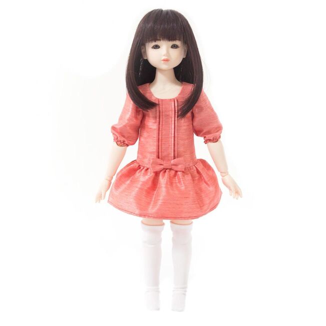 球体関節人形あや】あや本体(ロングストレート・レッドブラウン)｜DOLK