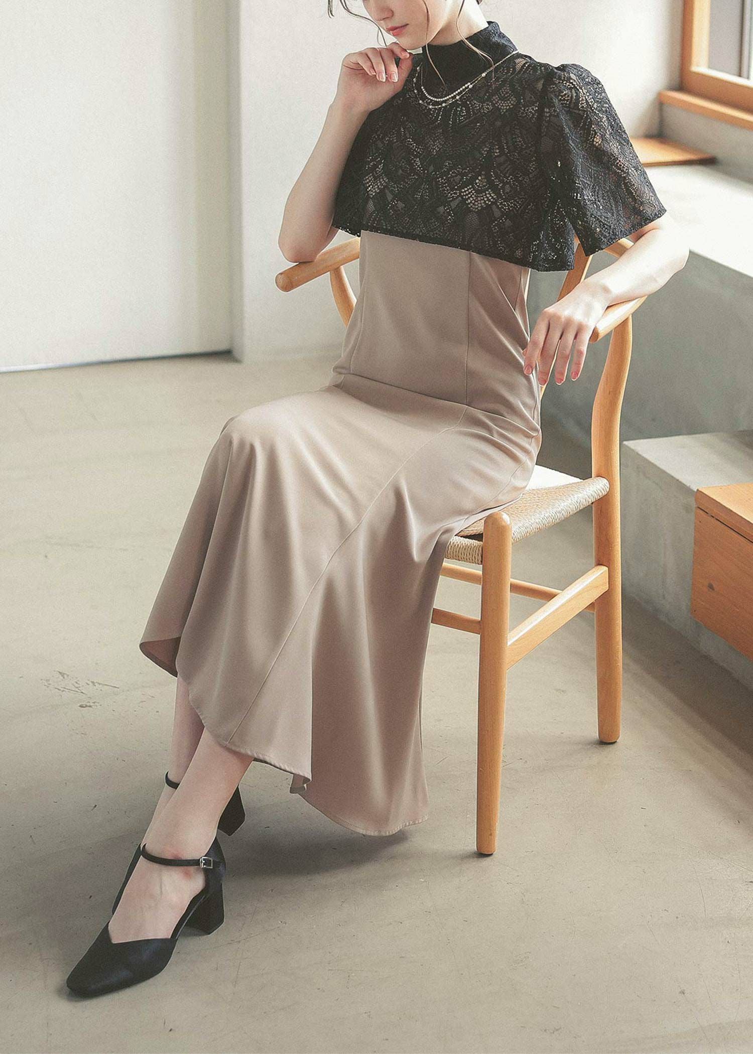 3wayレースボレロ&マーメイドキャミドレス|DorryDoll