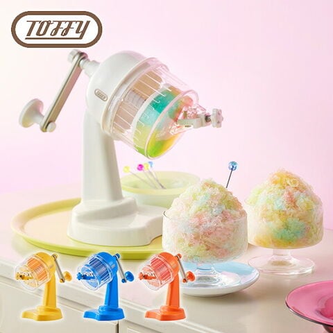 dショッピング |かき氷器 コンパクトふわふわかき氷器 かき氷機 レトロ