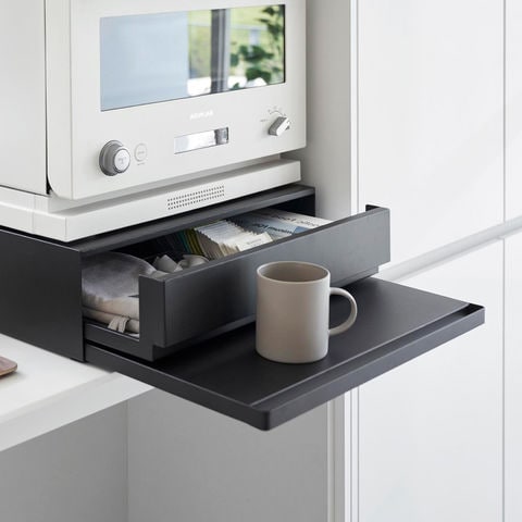 dショッピング |tower ツーウェイ キッチン家電下引き出し&スライド