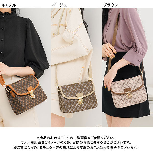 モノグラムショルダーバッグ – レディースファッション通販の夢展望