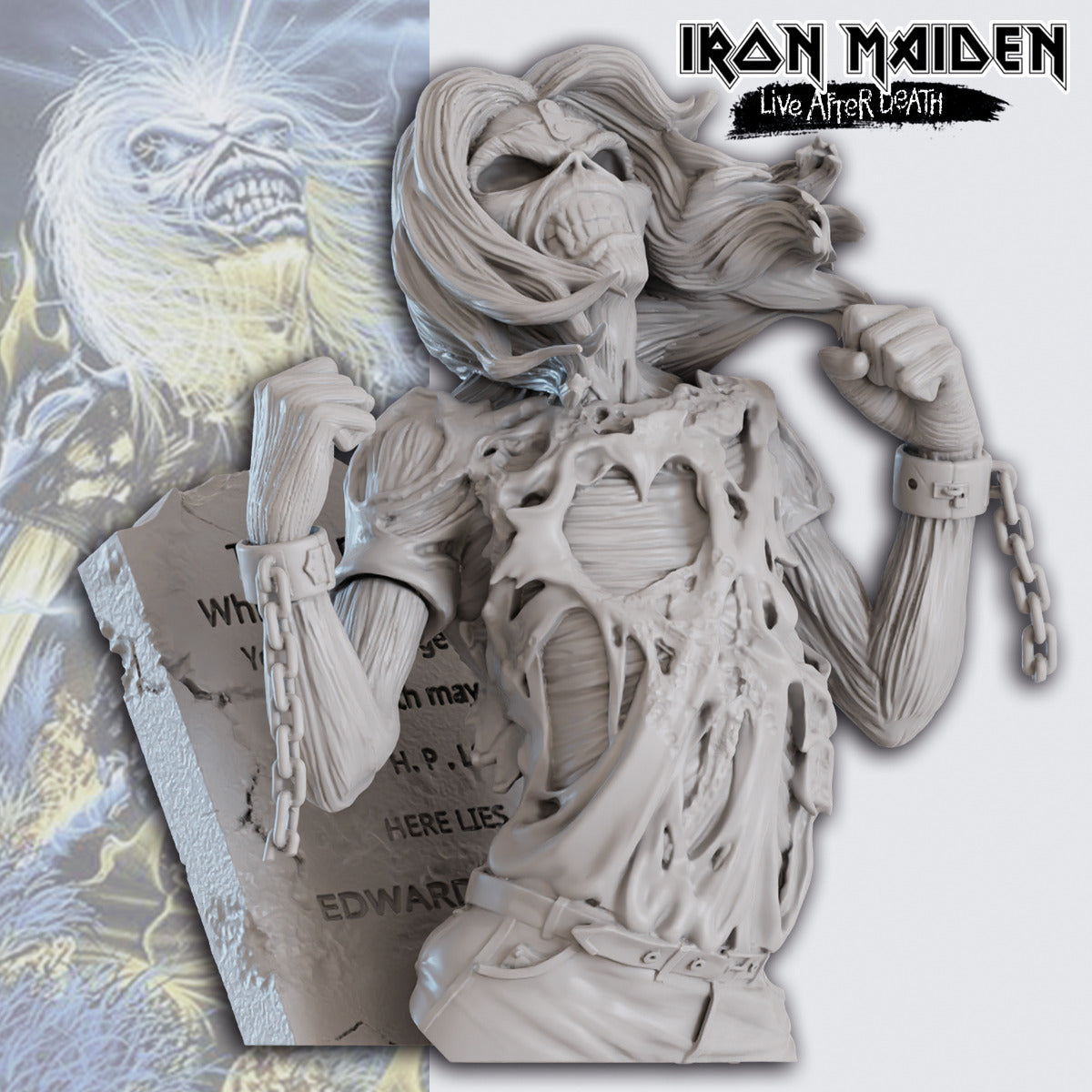 Live After Death Bust – Drawlab Entertainment