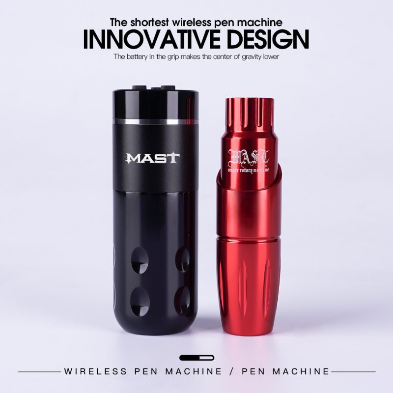 Wireless Tattoo Pen Machine Burshless Motor with 4.0MM Stroke