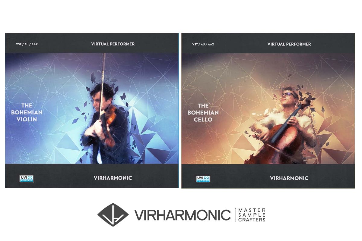 VIRHARMONIC『Bohemian Violin V4』『 Bohemian Cello V4』新発売