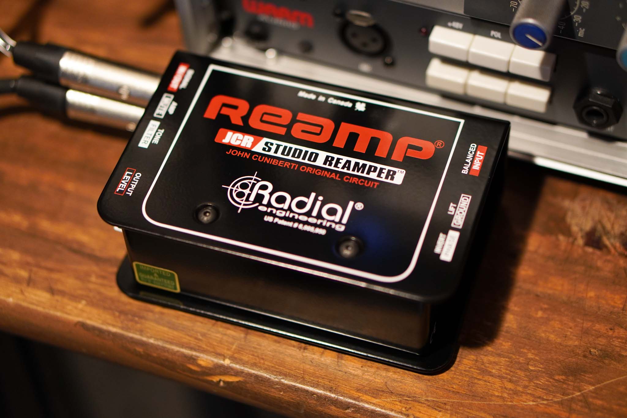 REAMP.COM/Reamp V2/リアンプボックス/本体のみRADIAL Reamp JCRの