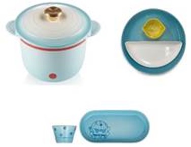 ドラミちゃんモチーフのキッチンウェアも！ル・クルーゼ『ドラえもん