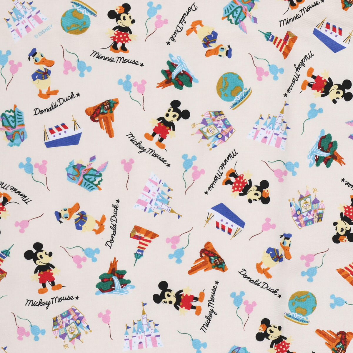 ハンドメイドを楽しめるレトロ柄グッズ・お土産！東京ディズニー