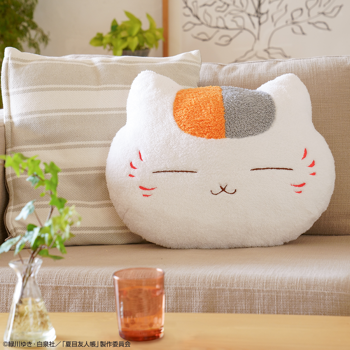 クッションやスリッパ、グラスなどが登場！一番くじONLINE「夏目友人帳