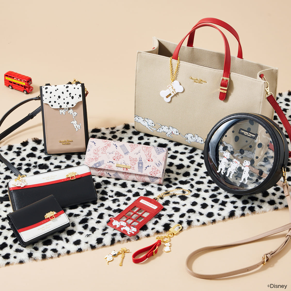 子イヌたちデザインの大人可愛いバッグやお財布！サマンサタバサプチ