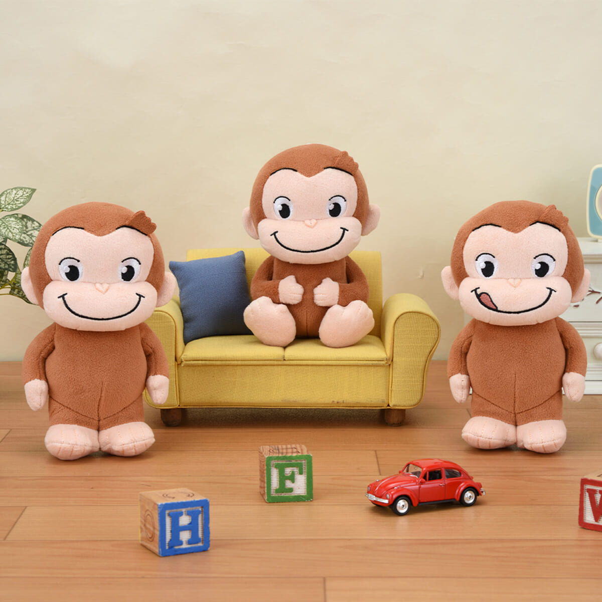 ぽってりフォルムの愛らしいぬいぐるみ！セガプライズ『おさるの