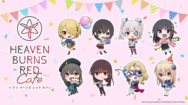 芽森月歌たちの描き下ろしちびキャライラストグッズ！「ヘブンバーンズ