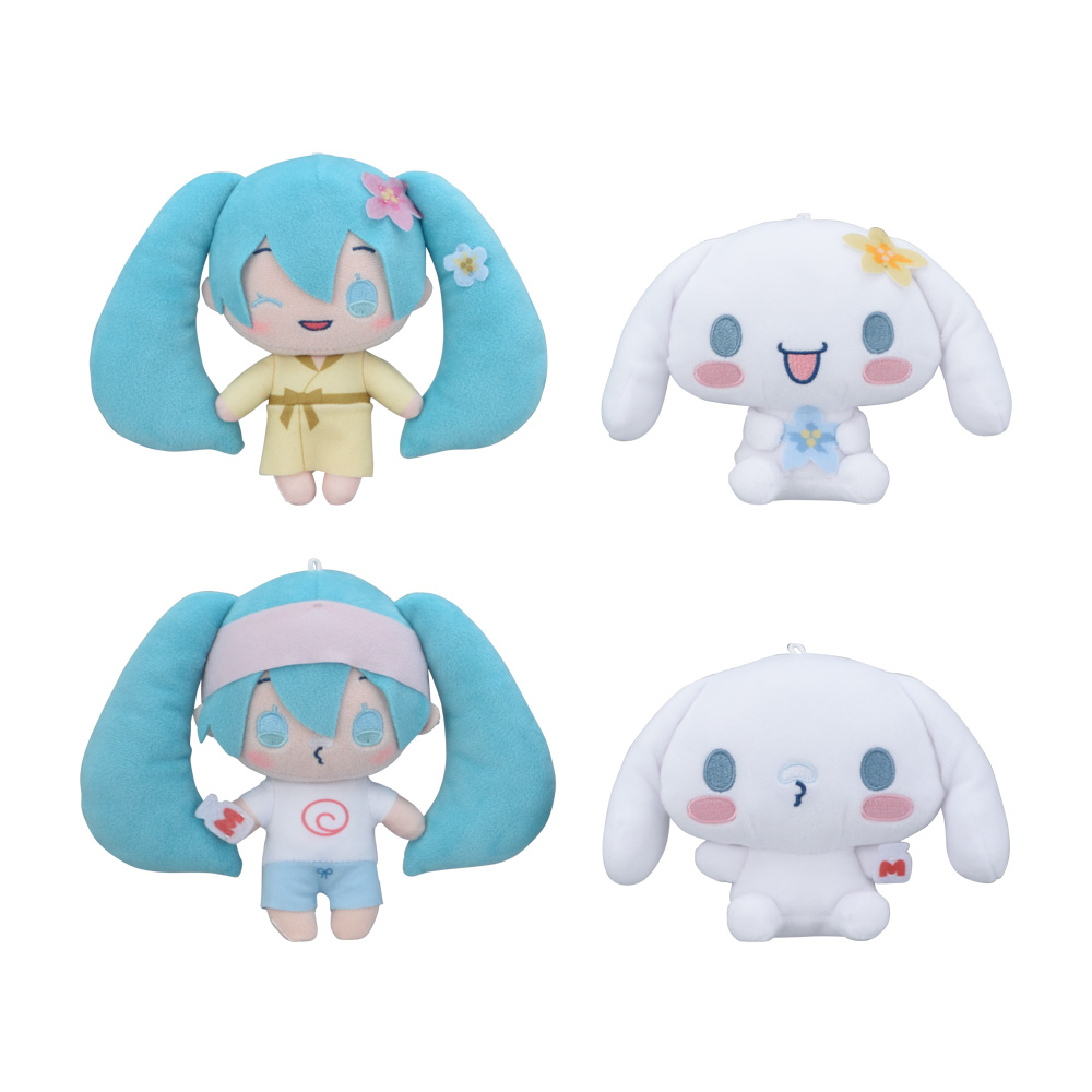 コラボ衣装を着たフィギュアやミニぬいぐるみ！セガプライズ サンリオ