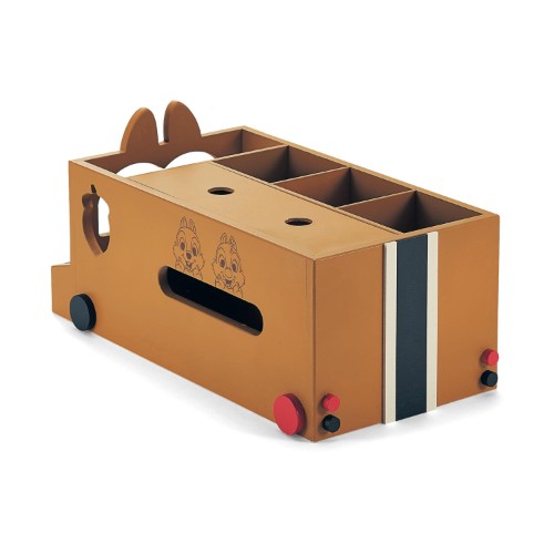 ぬいぐるみを入れても可愛い！ベルメゾン ディズニー「バス型卓上小物