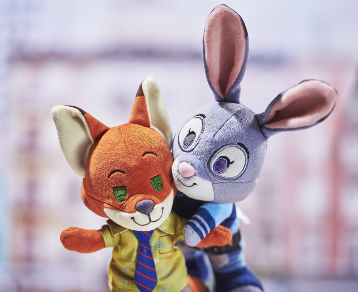 ズートピア』からジュディとニックが登場！ディズニーストア nuiMOs
