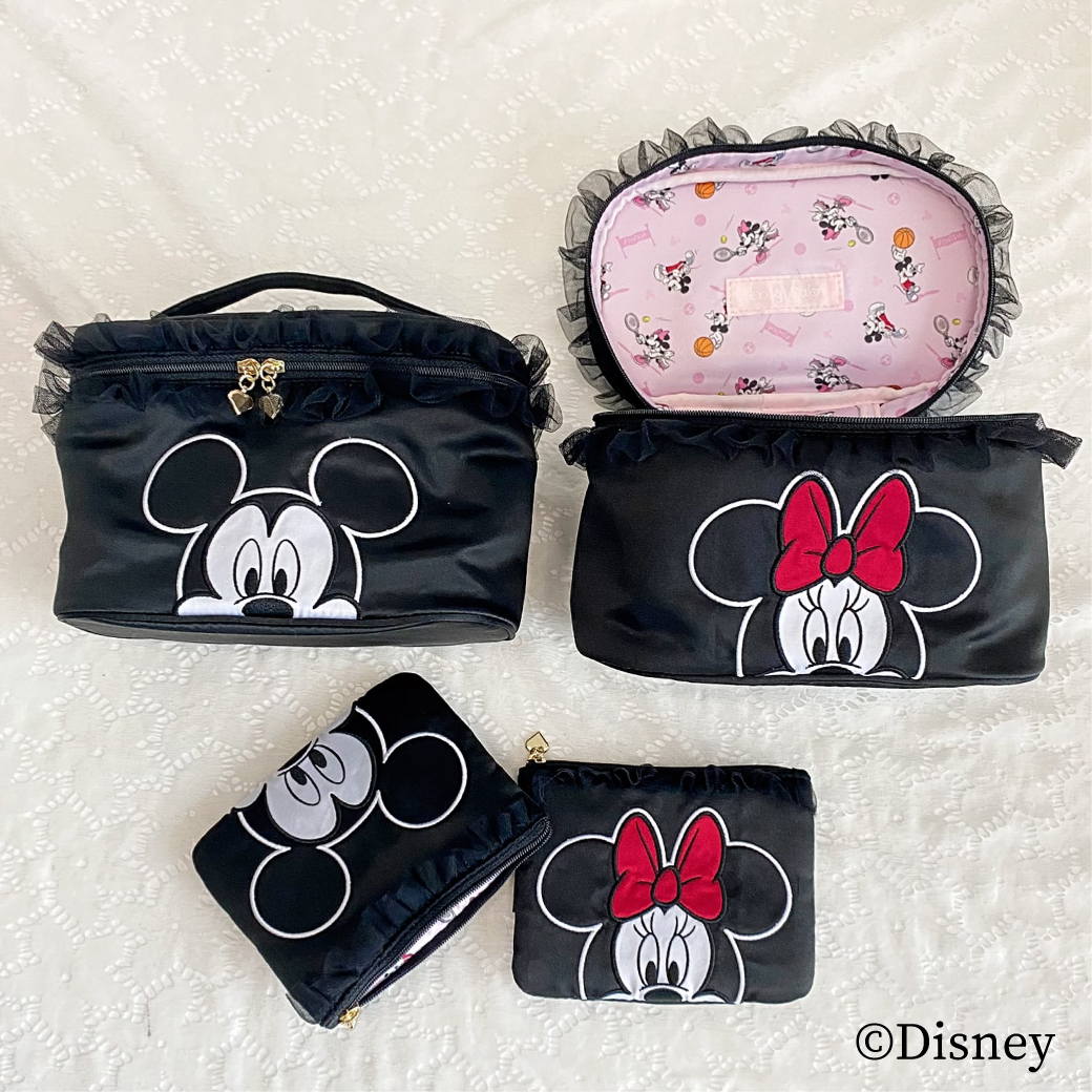 ミッキーとミニーのリュックやポーチ！HONEY SALON「Disney Collection」