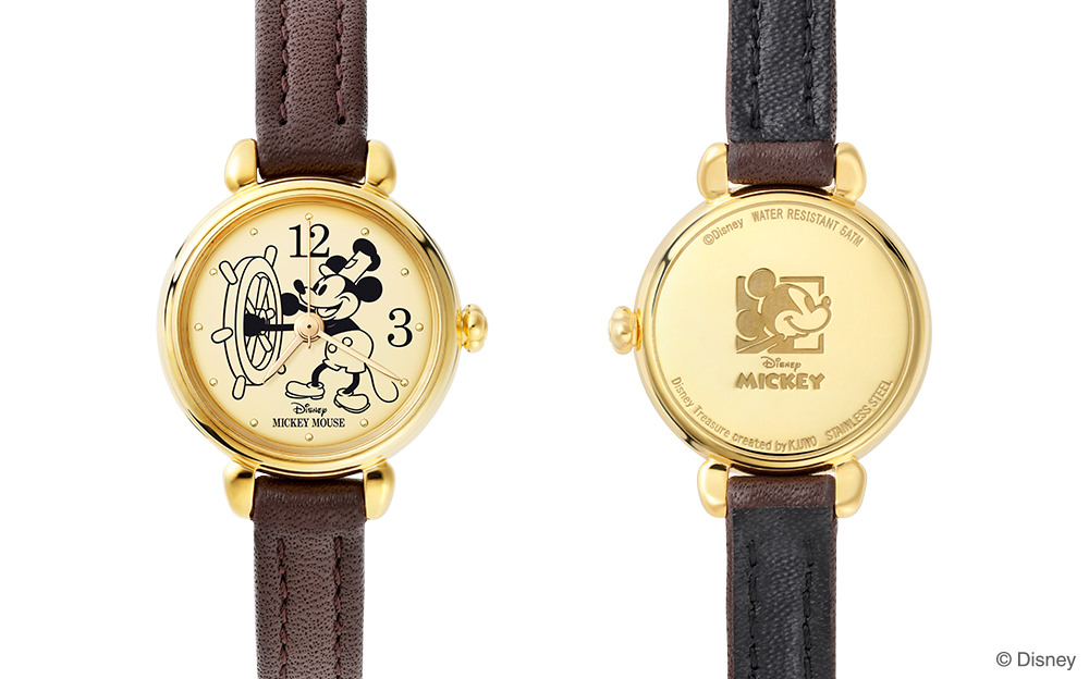 蒸気船ウィリー』の腕時計！ケイウノ ディズニーデザイン「Watch from