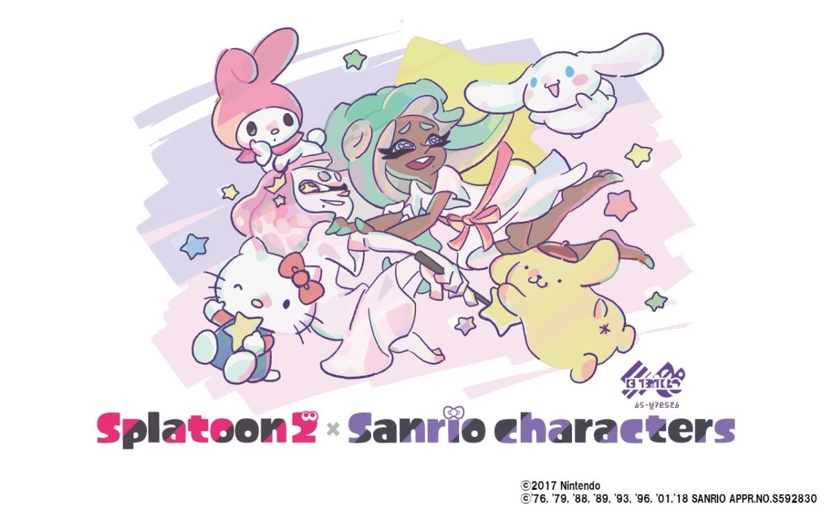 イカしたグッズが続々登場！キデイランド「スプラトゥーン2×サンリオ