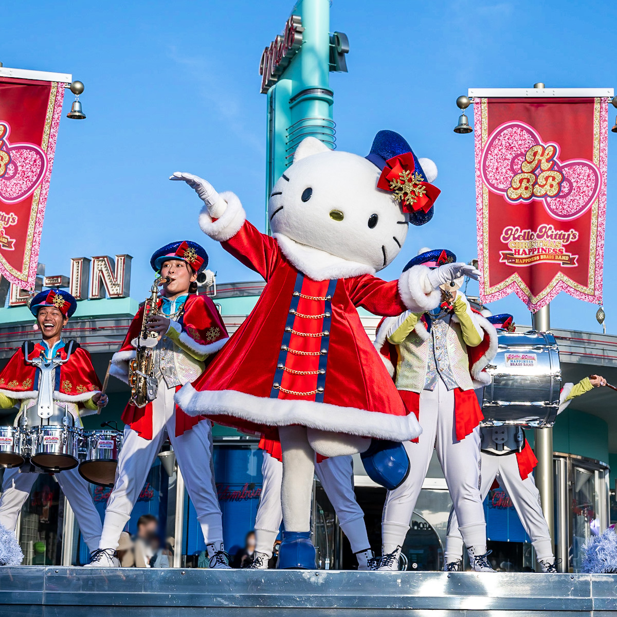 ハローキティのクリスマス・ハピネス・ウィズ・ハピネス・ブラスバンド