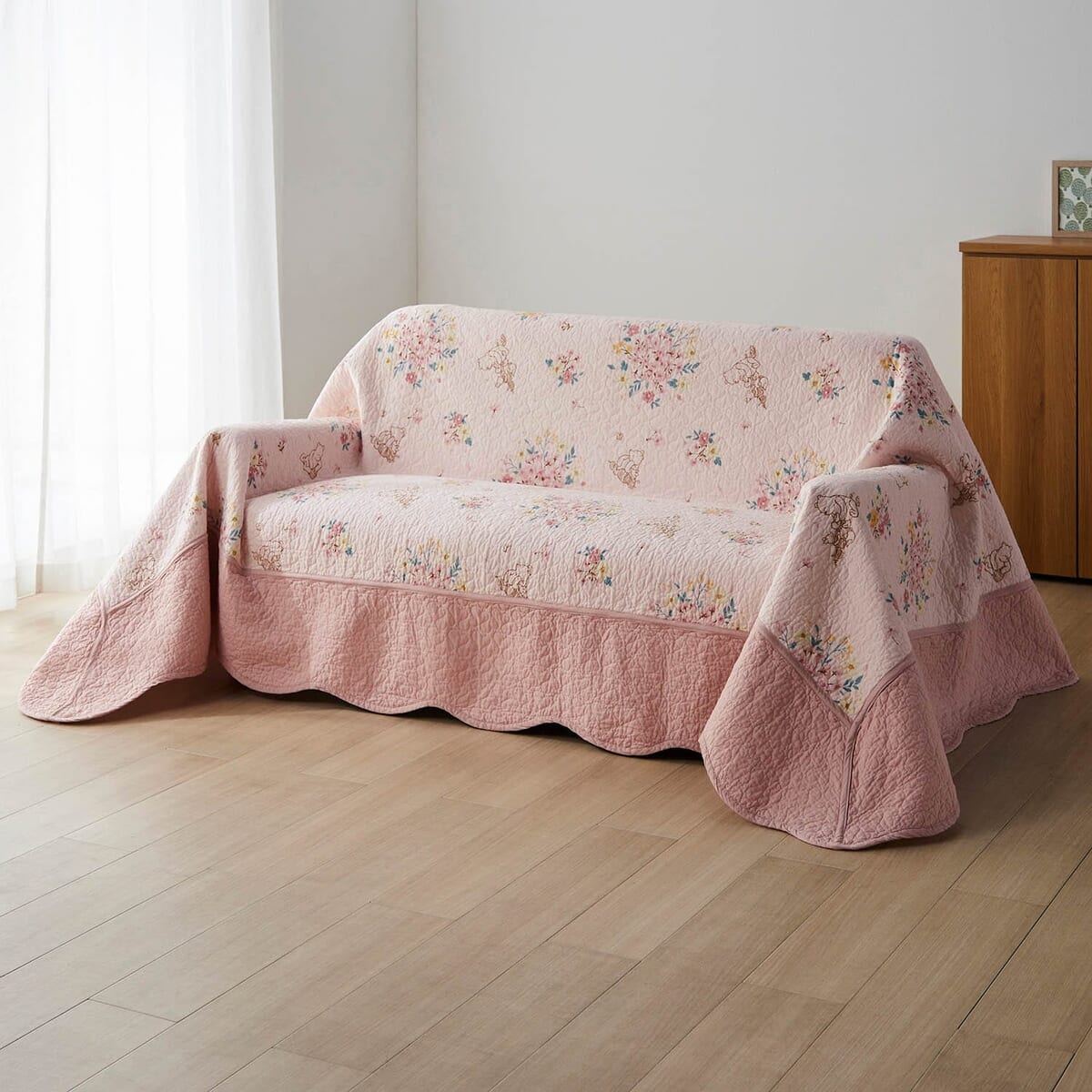 くすみピンクのクラシック・プーデザイン！ベルメゾン ディズニー