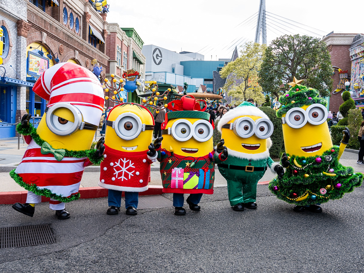 クリスマスモチーフコスチューム！ユニバーサル・スタジオ・ジャパン