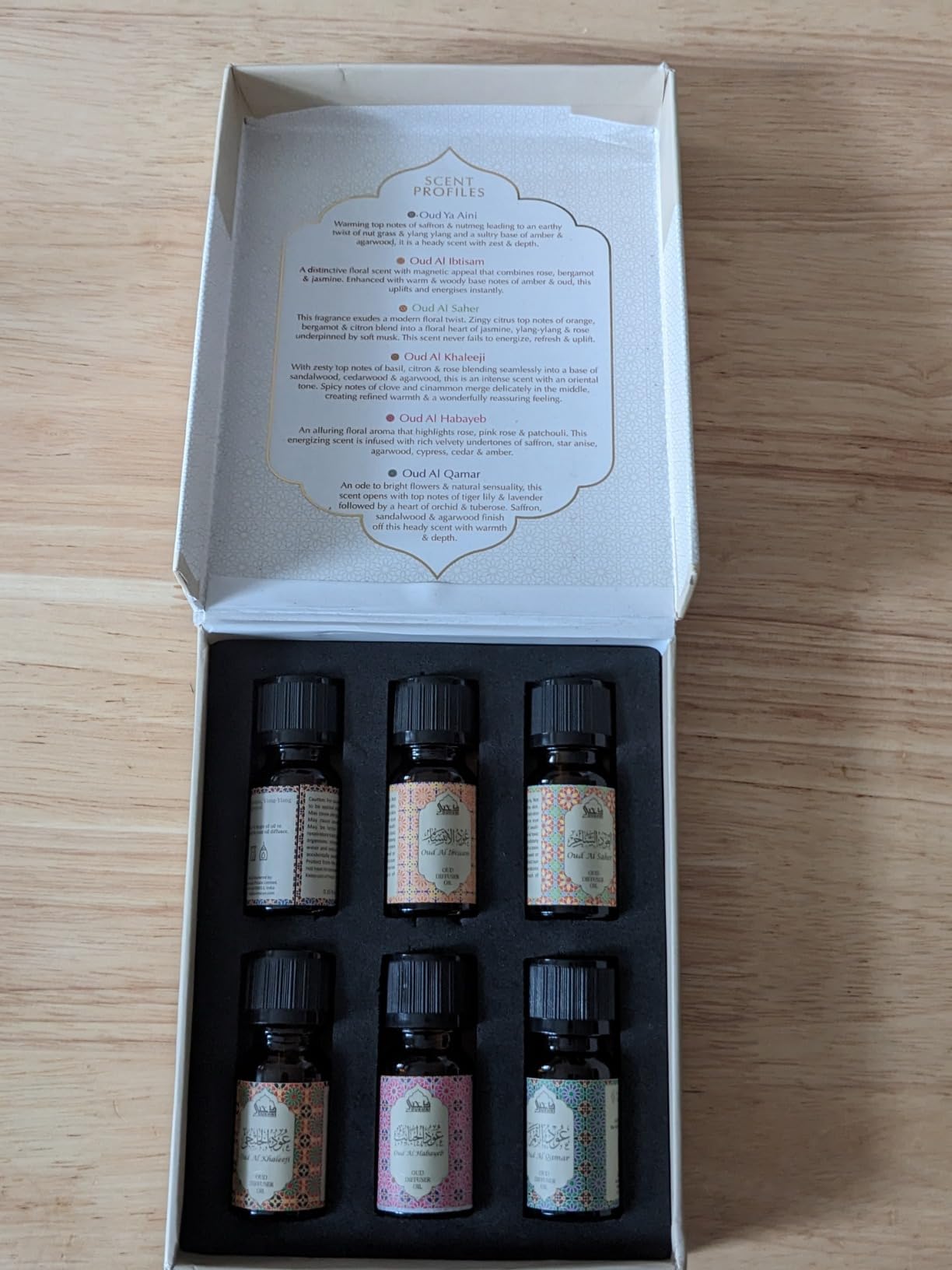 Dukhni Oud Diffuser Oil Gift Set & Oriental Oil Burner l Dukhni