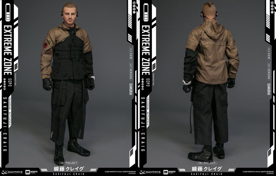 สั่งจอง]DAMTOYS EBS001 1/6 : EXTREMEZONE Samurai SAKIFUJICRAIG