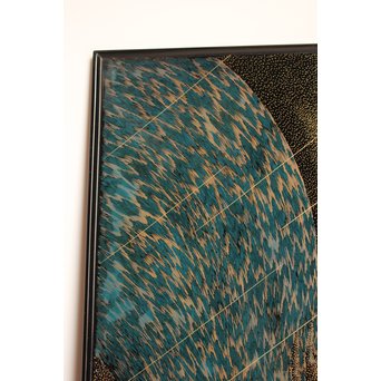 角野岩次 輪島塗沈金漏れ日盤 S2853｜骨董店 のびる 古美術 骨董 和風