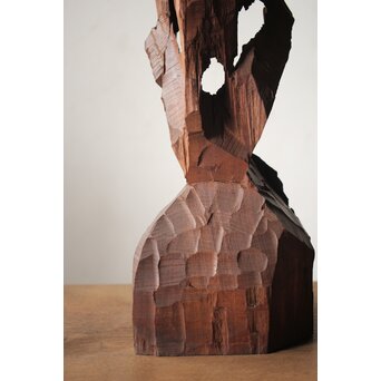 田中坦三 木端彫刻 X229｜骨董店 のびる 古美術 骨董 和風建具 蔵戸