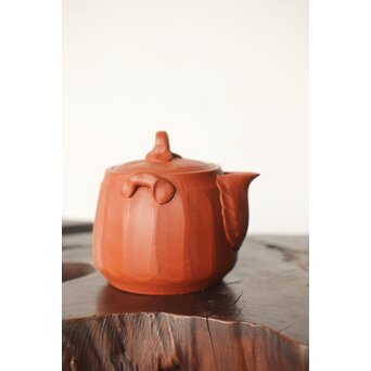 杉江木仙 常滑 朱泥茶注/急須 P341｜骨董店 のびる 古美術 骨董 和風