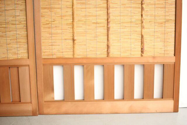 ハイサイズ 葦戸/夏戸M 4枚1組 F264｜骨董店 のびる 古美術 骨董 和風