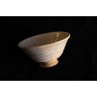 古萩茶碗 遠州流 小堀宗明箱書 P458｜骨董店 のびる 古美術 骨董 和風