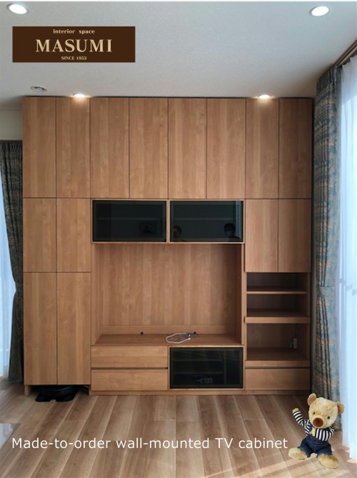 TVボード | お客様邸 | マスミ巧芸社-熊本-家具専門店-創業73年